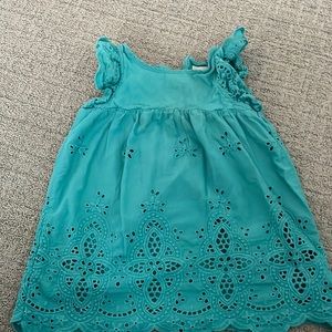Peek 12/18 month sleeveless lace dress